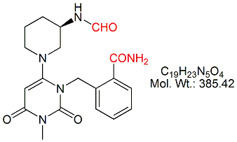 Alogliptin N-Formyl Carbamoyl Impurity